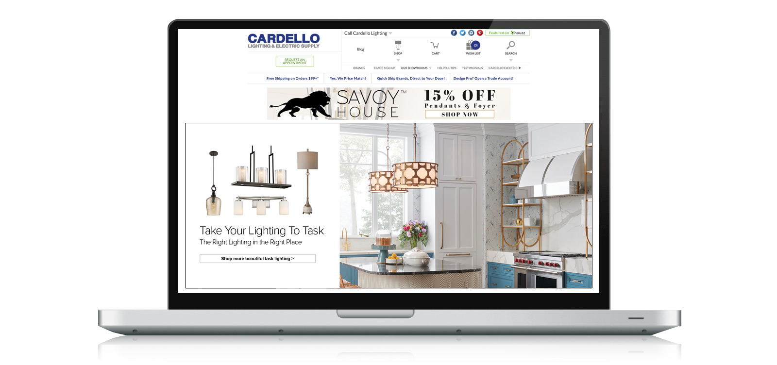 Cardello Lighting Advertising